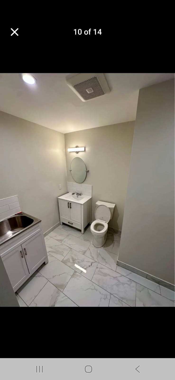 Complete Bathroom Rough-In Framed Out