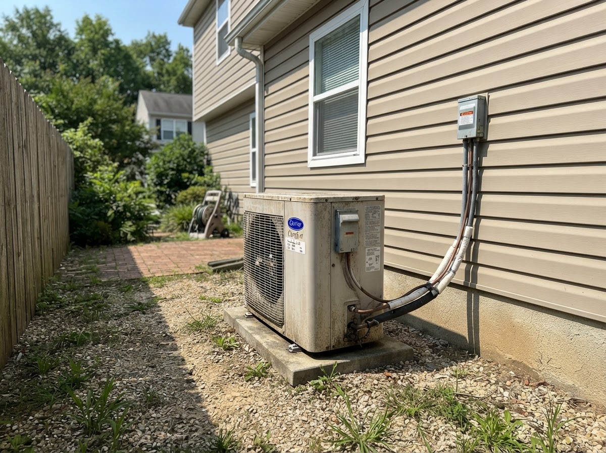 Outdoor heat pump unit