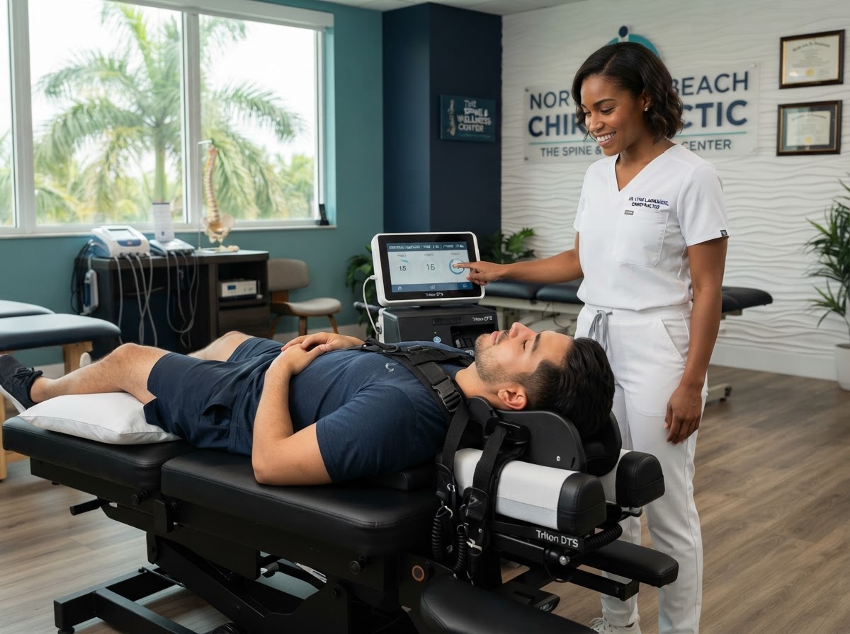Traction Therapy — Dr. Lynn Labrousse chiropractic treatment