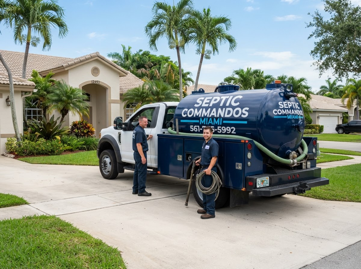 Septic Commandos Miami field crew