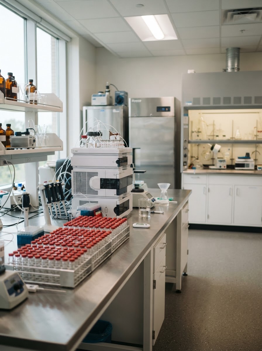 U.S. analytical laboratory and reference-standard documentation