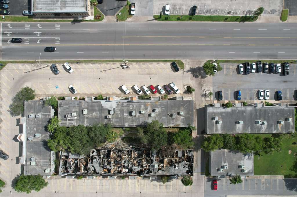 Brownsville TX Commercial Structure Fire