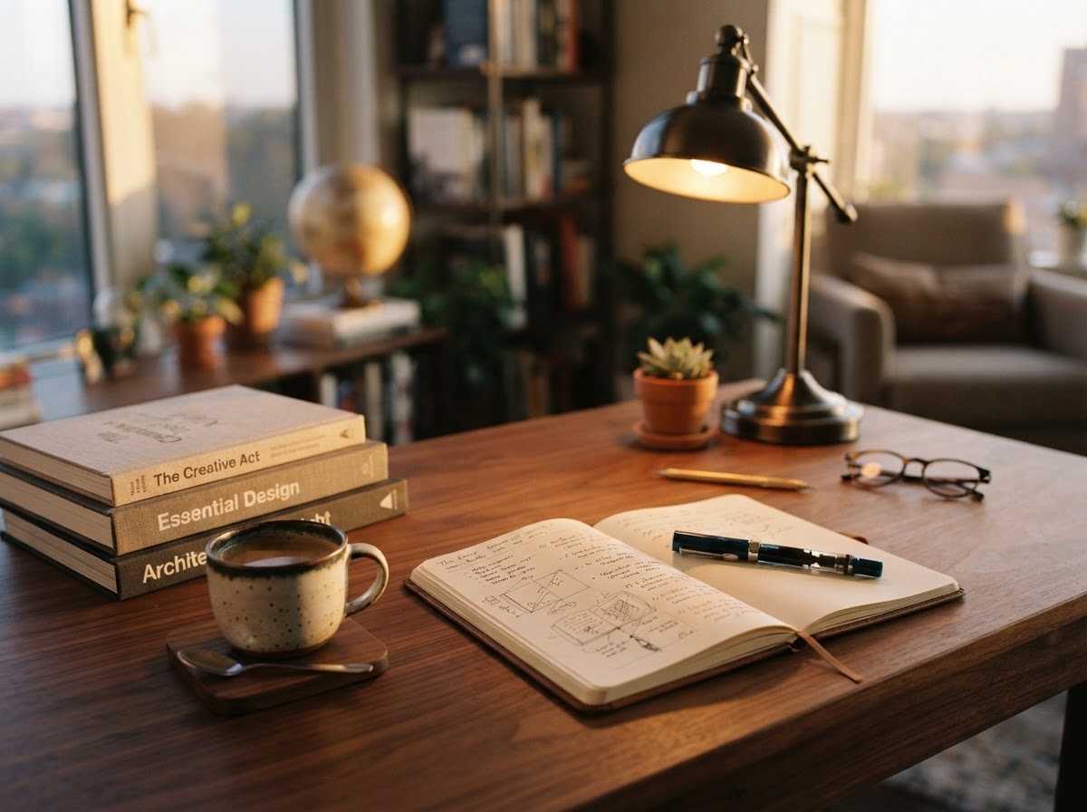 Raul Lopez Jr.'s office desk