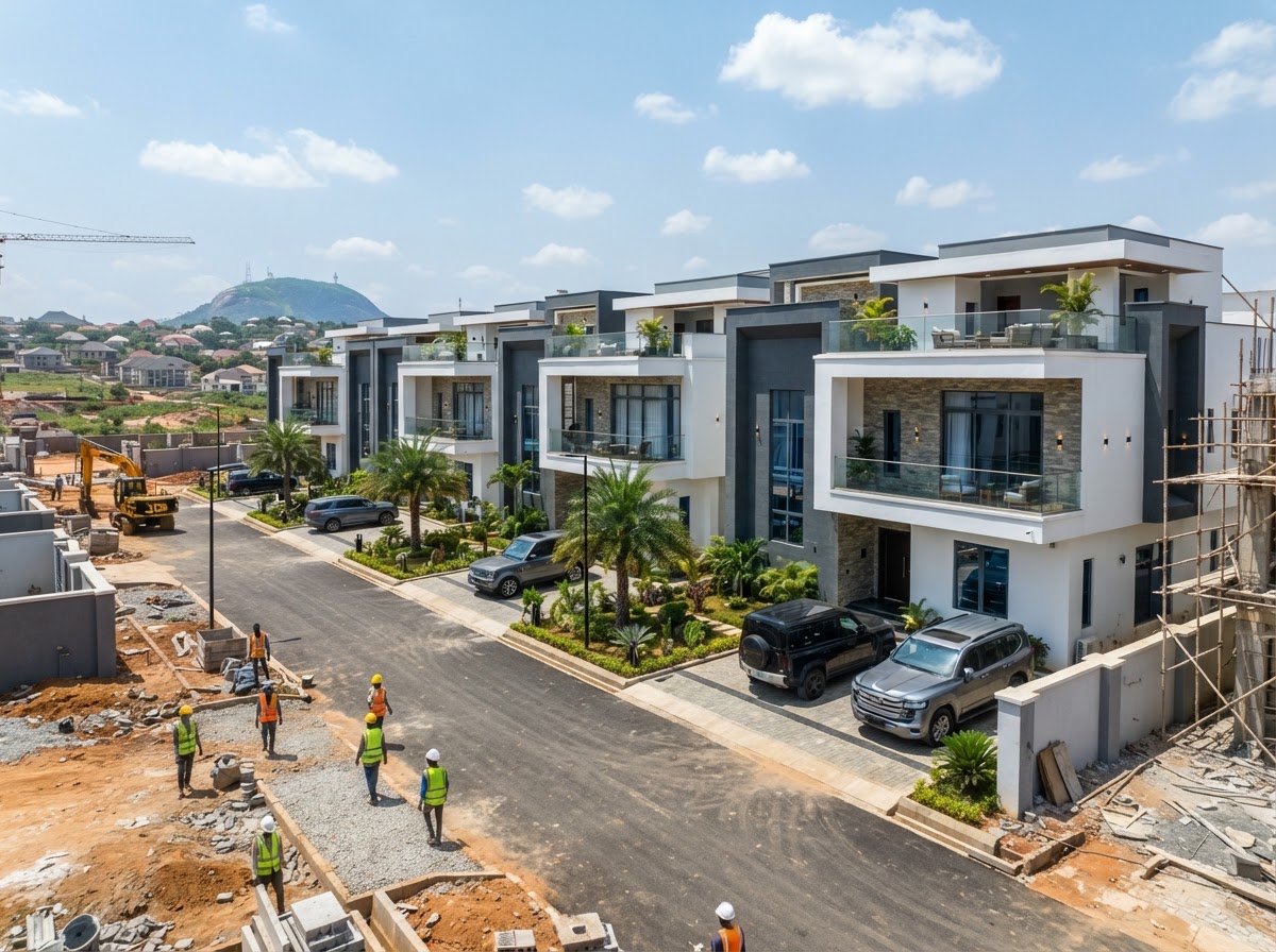 Completed duplexes — Asokoro