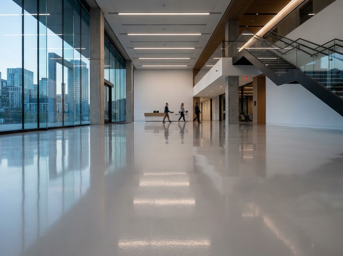 Polyurethane Floors — FlowState epoxy finish