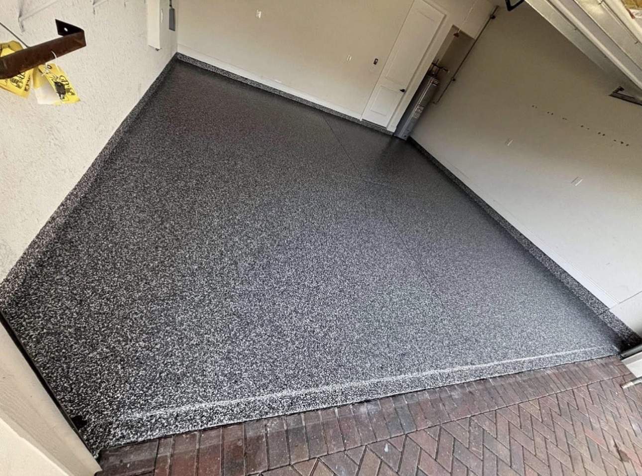 Charcoal Flake Double Garage