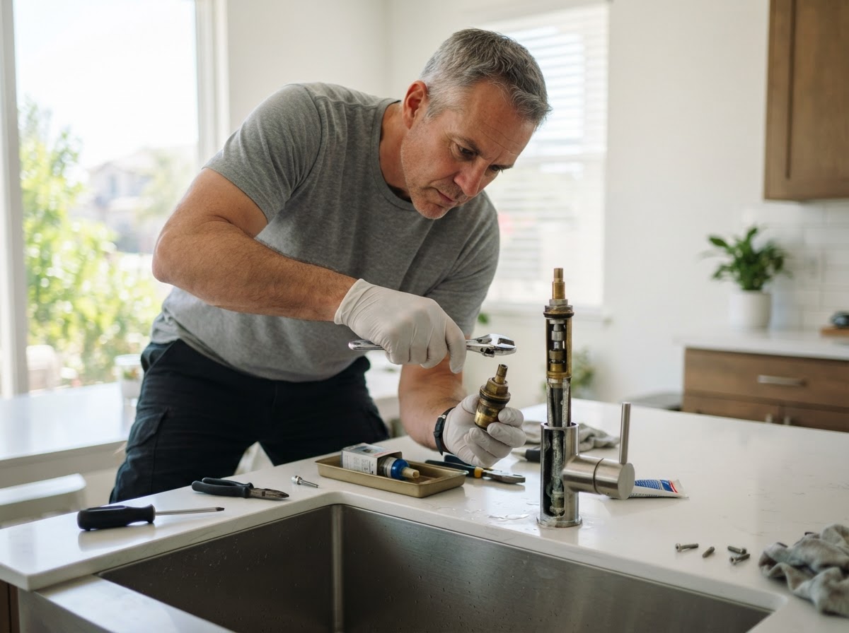 Leaky Faucet Repair in Bakersfield, CA