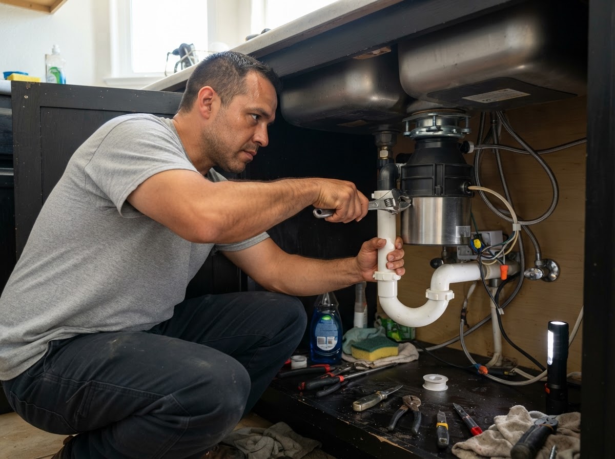 Garbage Disposal Replacement in Bakersfield, CA