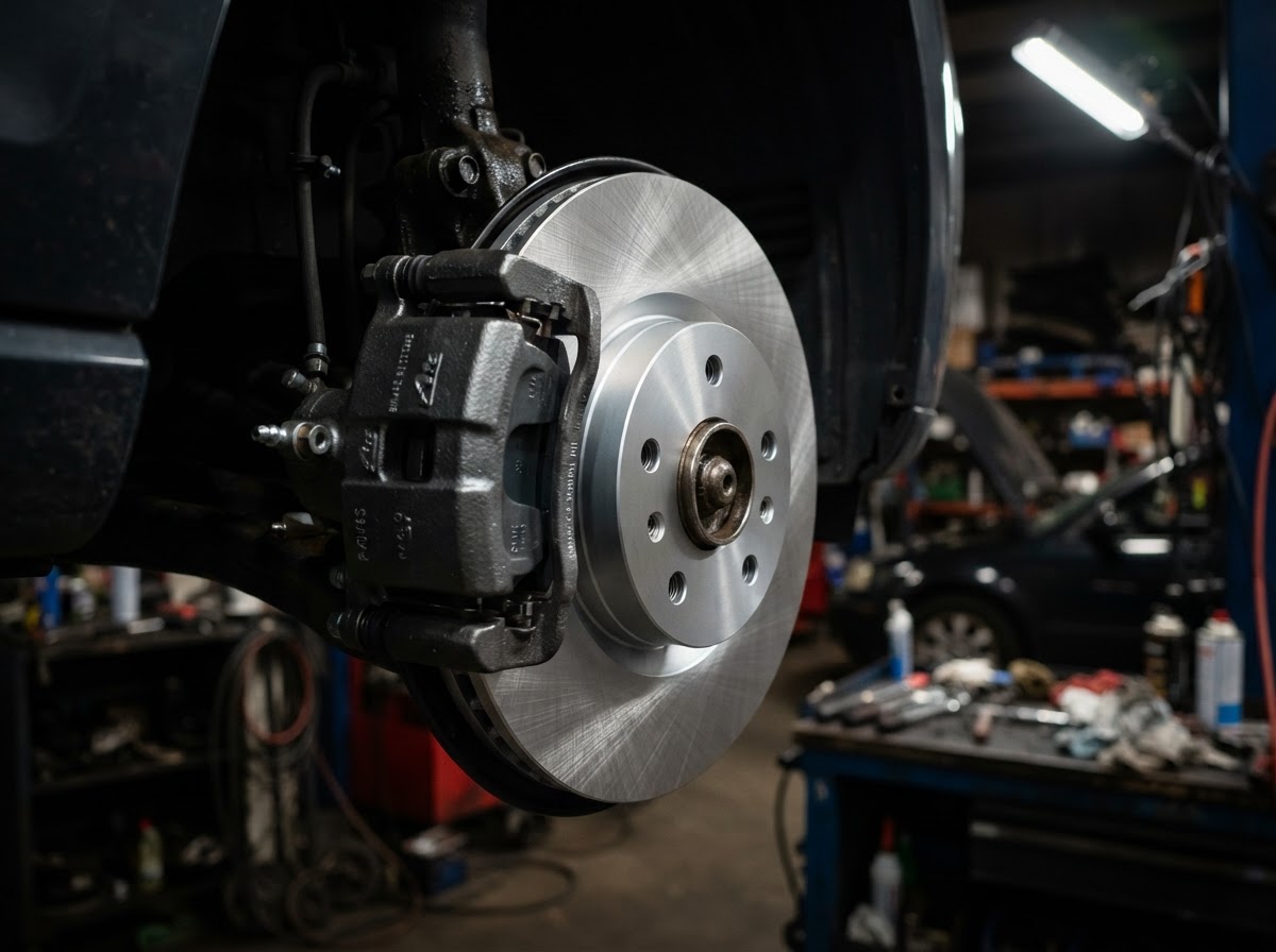 Serviced replacement component after mechanical repair