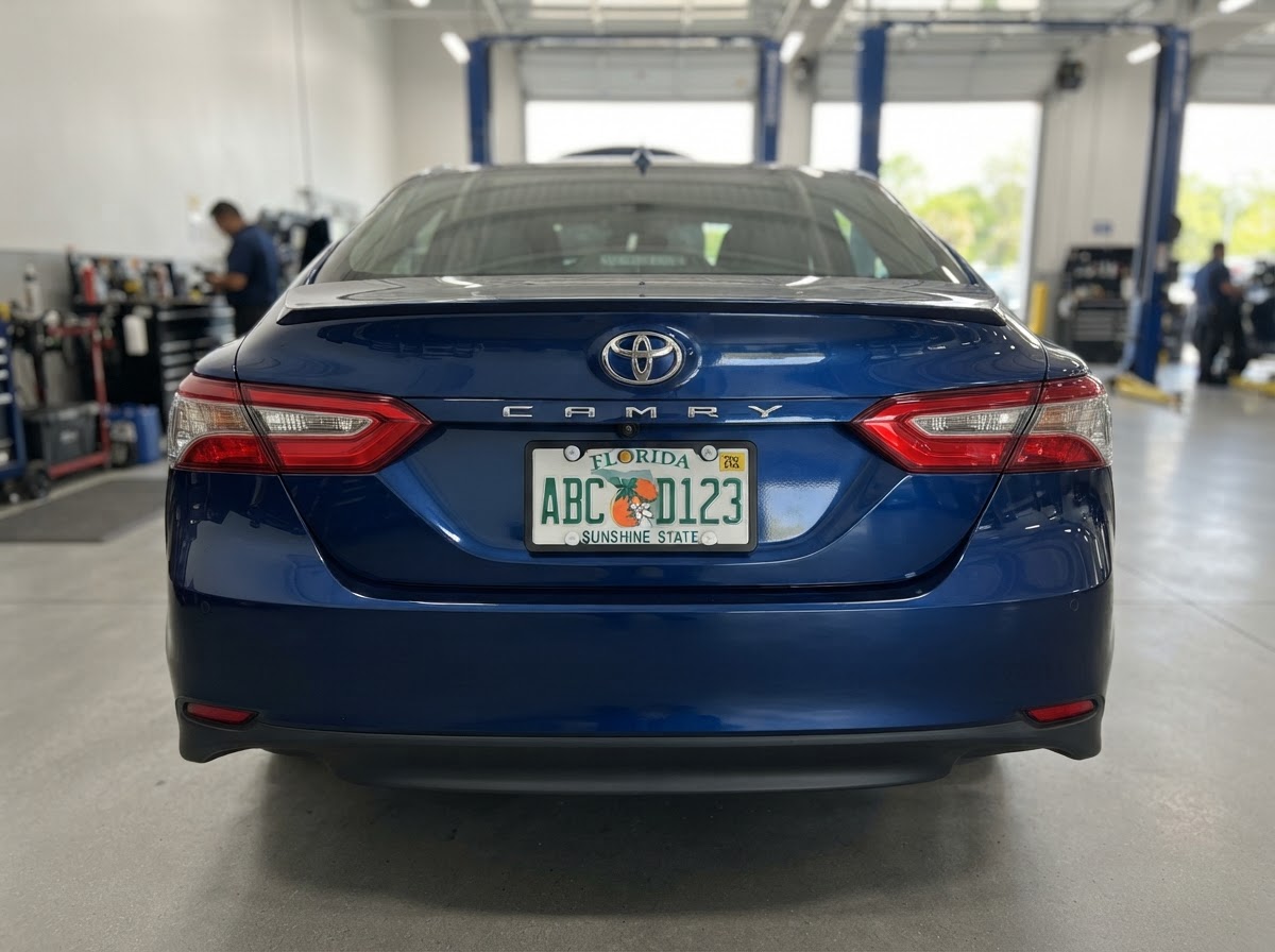 Replacement license plate services near Loxahatchee, Florida