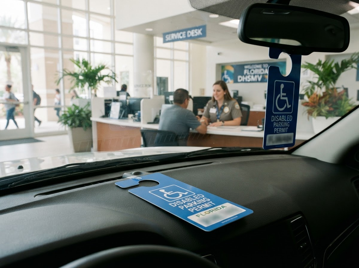 Handicap placard and disability plate services in Loxahatchee, FL