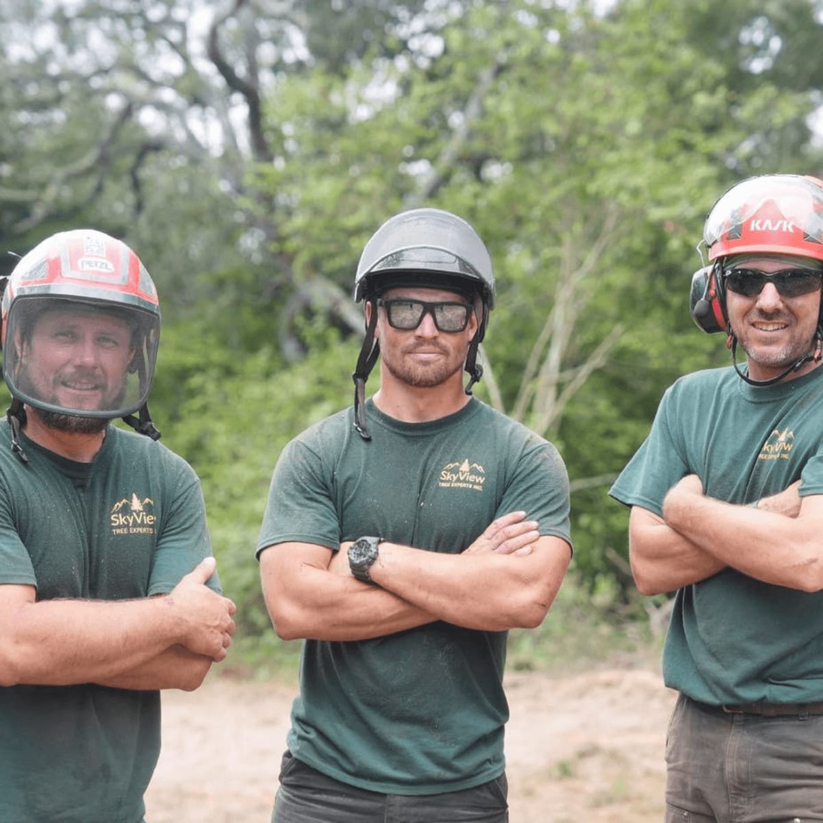 Sidewalk & Service Road Construction — SkyView Tree Experts