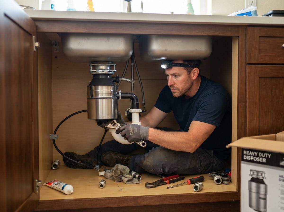 Garbage Disposal Replacement in Menifee, CA