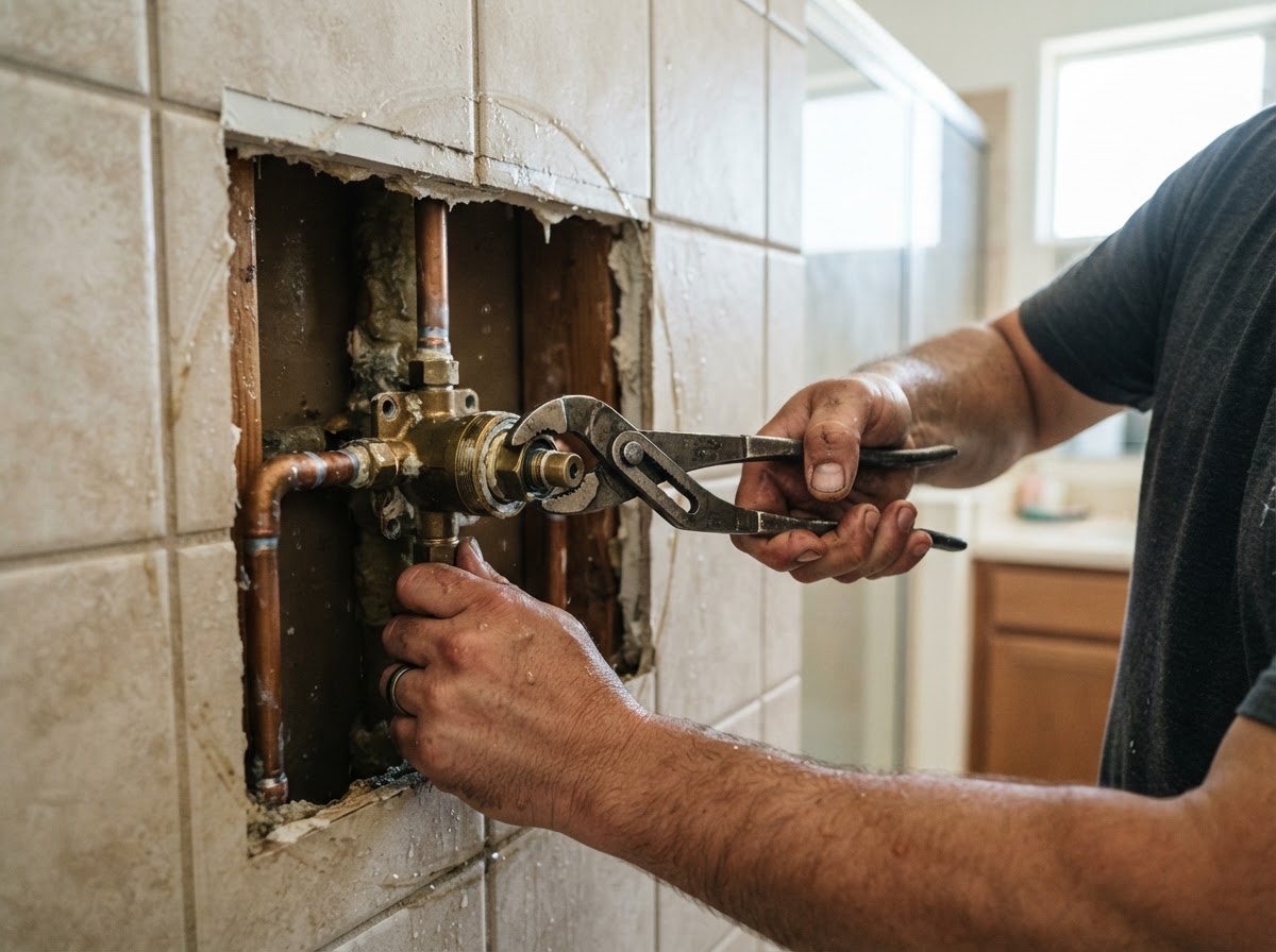Shower Valve Repair in Desert Hot Springs, CA 92240