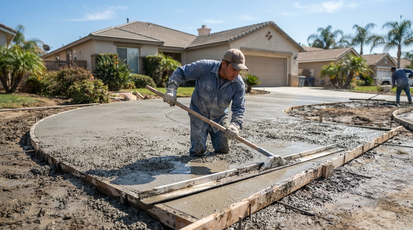 Concrete & Driveway Installation in Sun City, CA