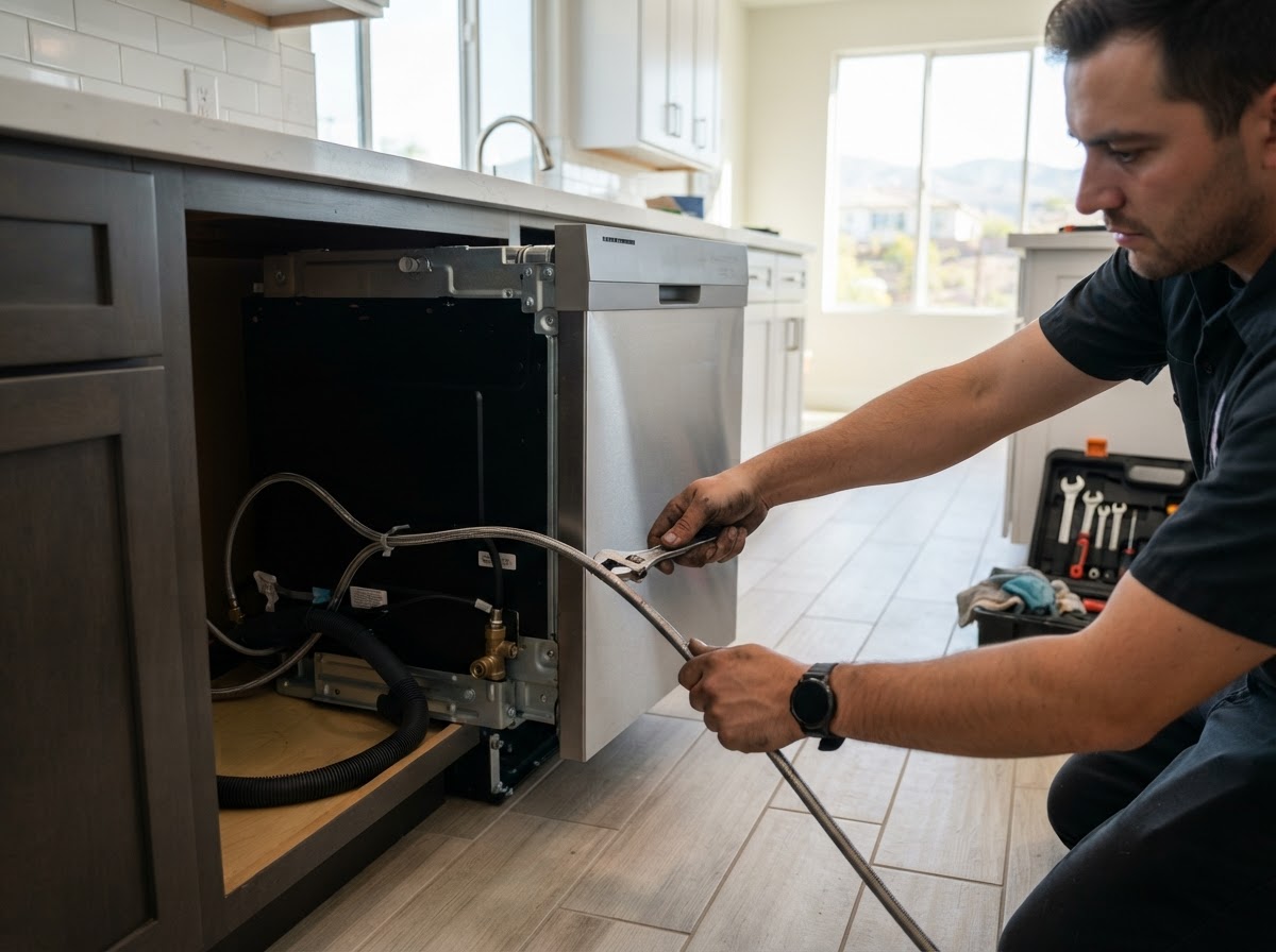 Dishwasher Install in Desert Hot Springs, CA 92240