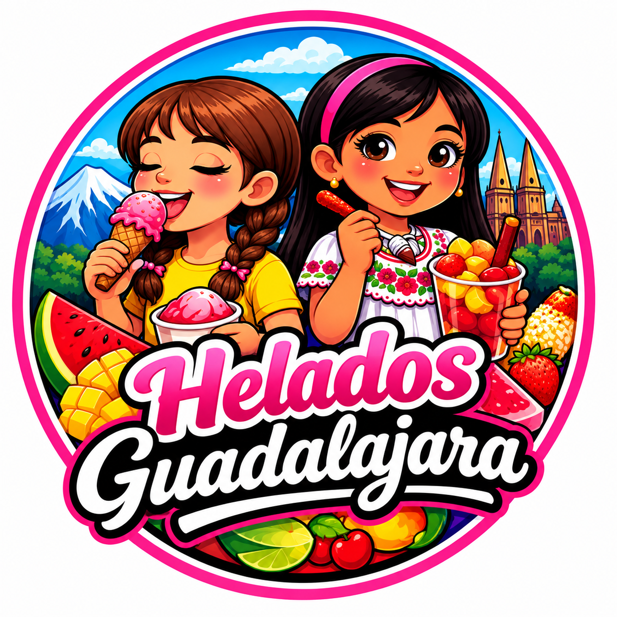 Helados Guadalajara Logo