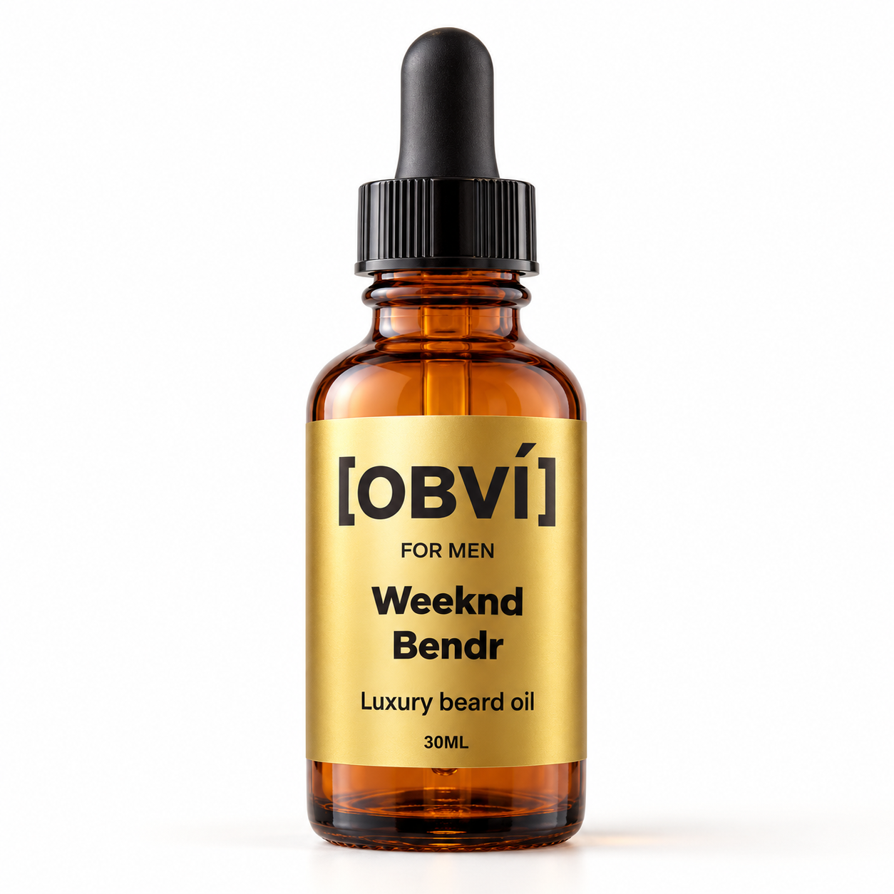 WEEKND BENDR — OBVÍ luxury beard oil 30ML bottle