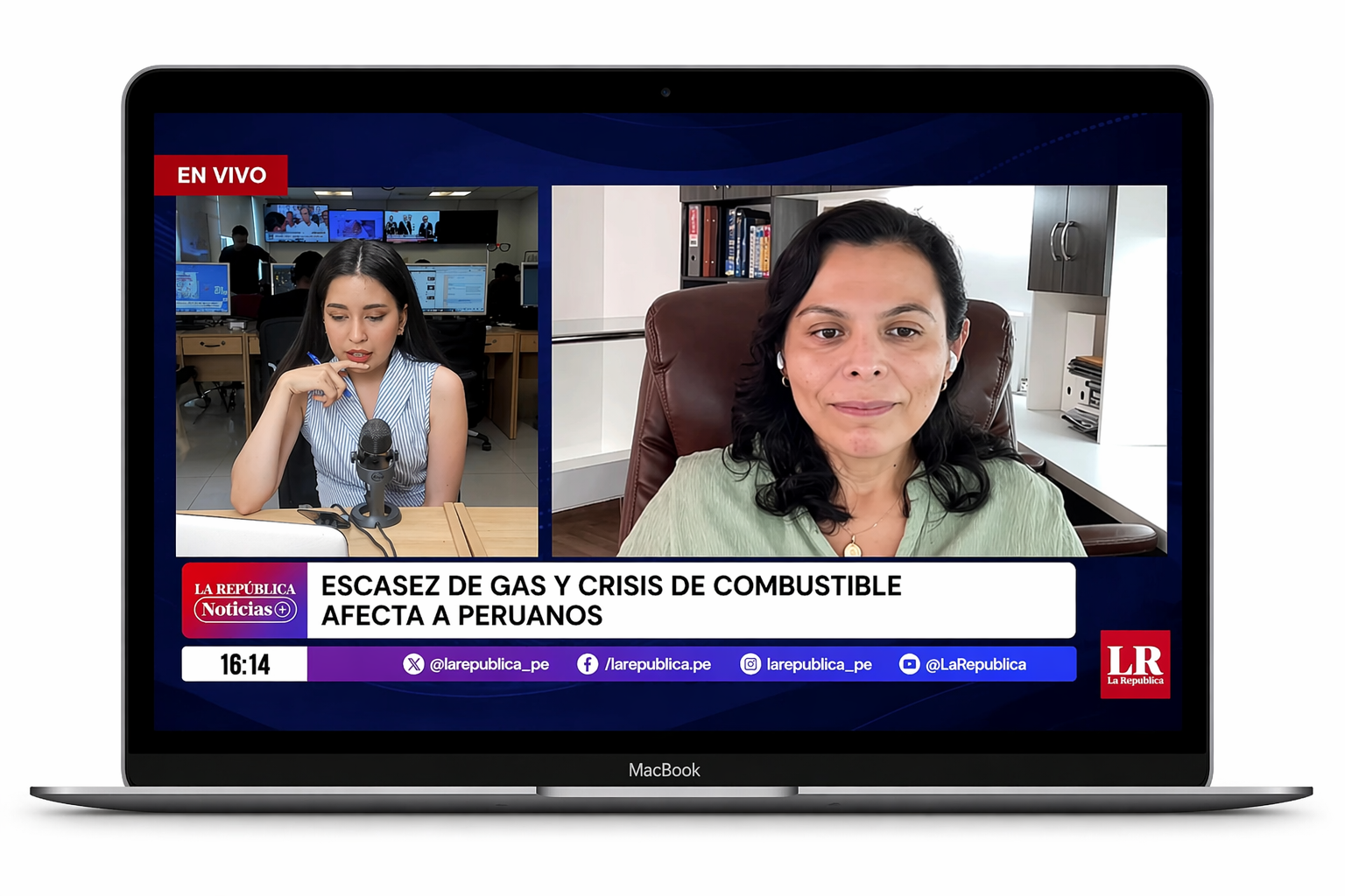 Haydee Injante en La República