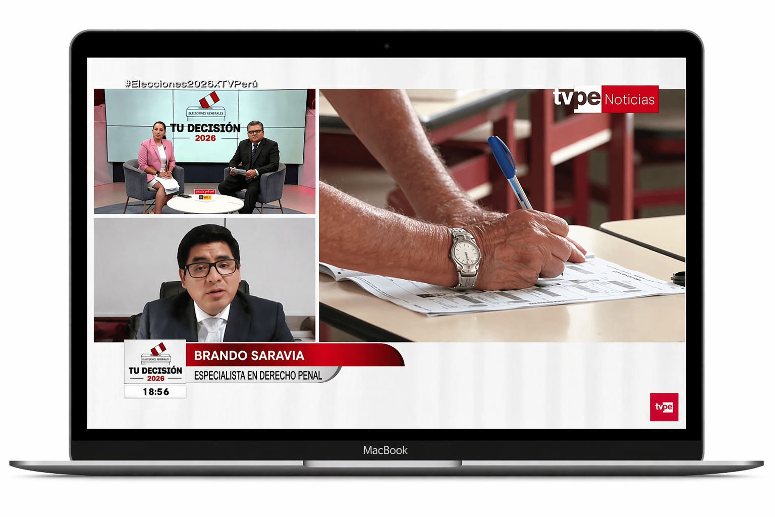 Saravia Abogados en TV Perú