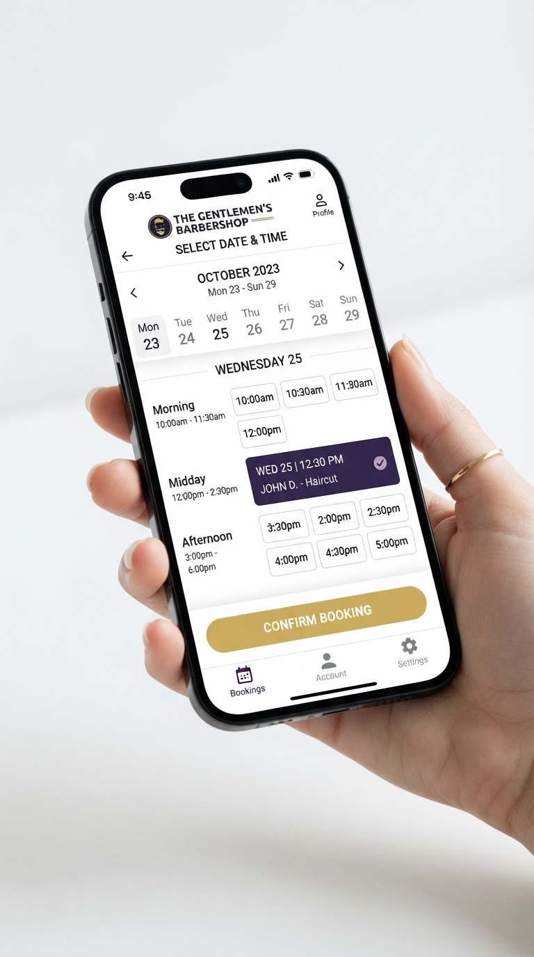 Online Booking — Vecino Digital