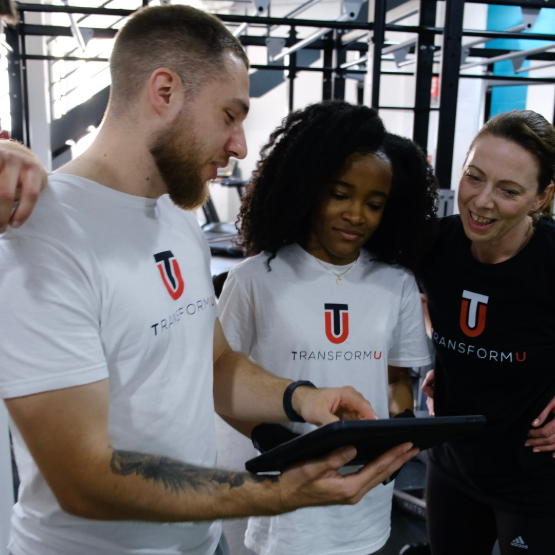 Inside Transform U on Shiprow, Aberdeen — coaching in action