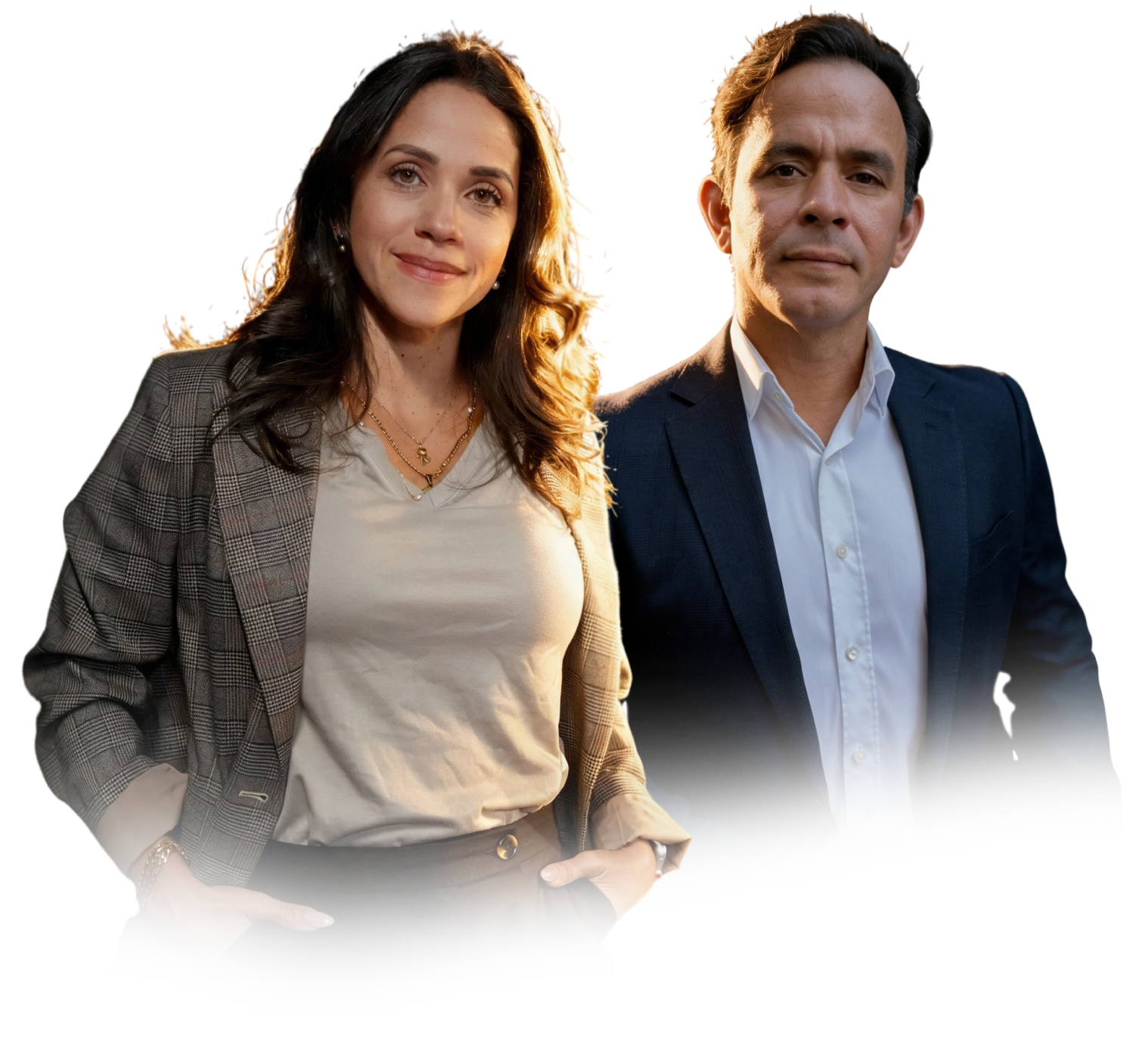 José Luis Cancio LaO y Nathalie Sellan, expertos que conducen la Maratón de Salud y Riqueza