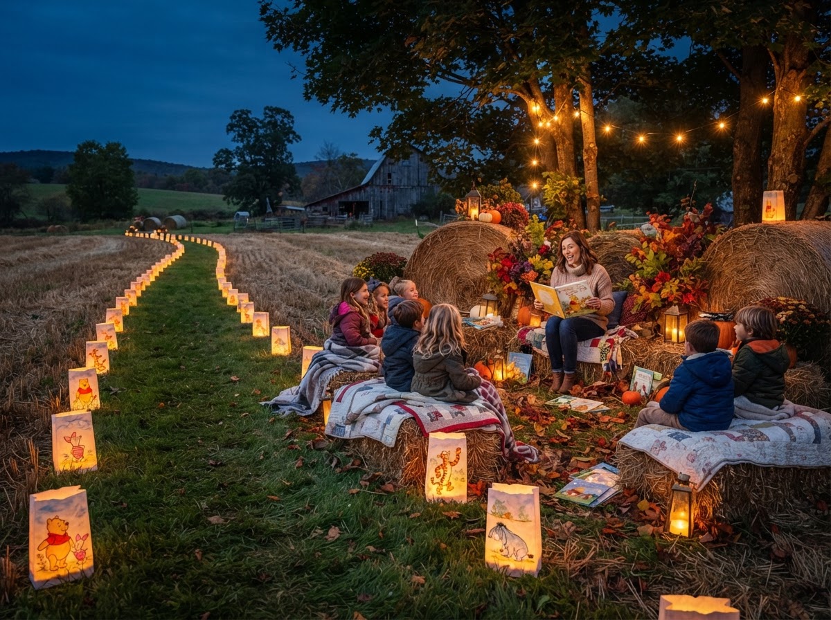 100 Acre Wood Luminary Walk