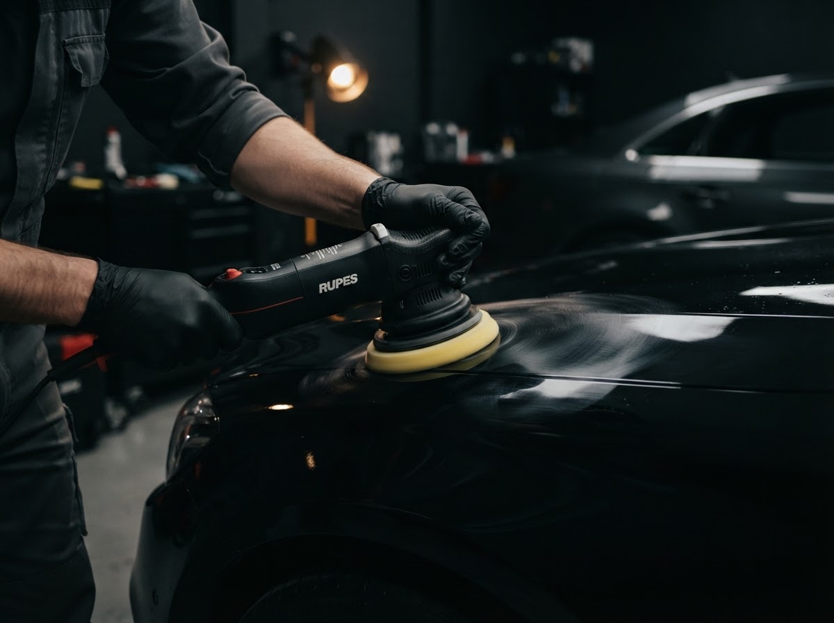 Paint Correction performed by Black Diamond Details in Lubbock, TX