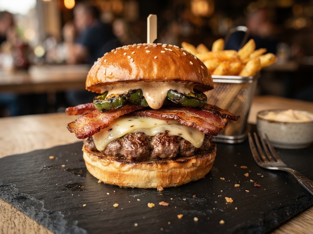 The Jalapeño Bacon Burger