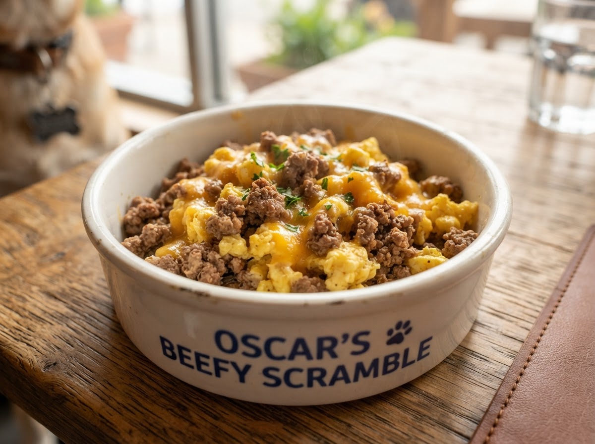 Oscar's Beefy Scramble