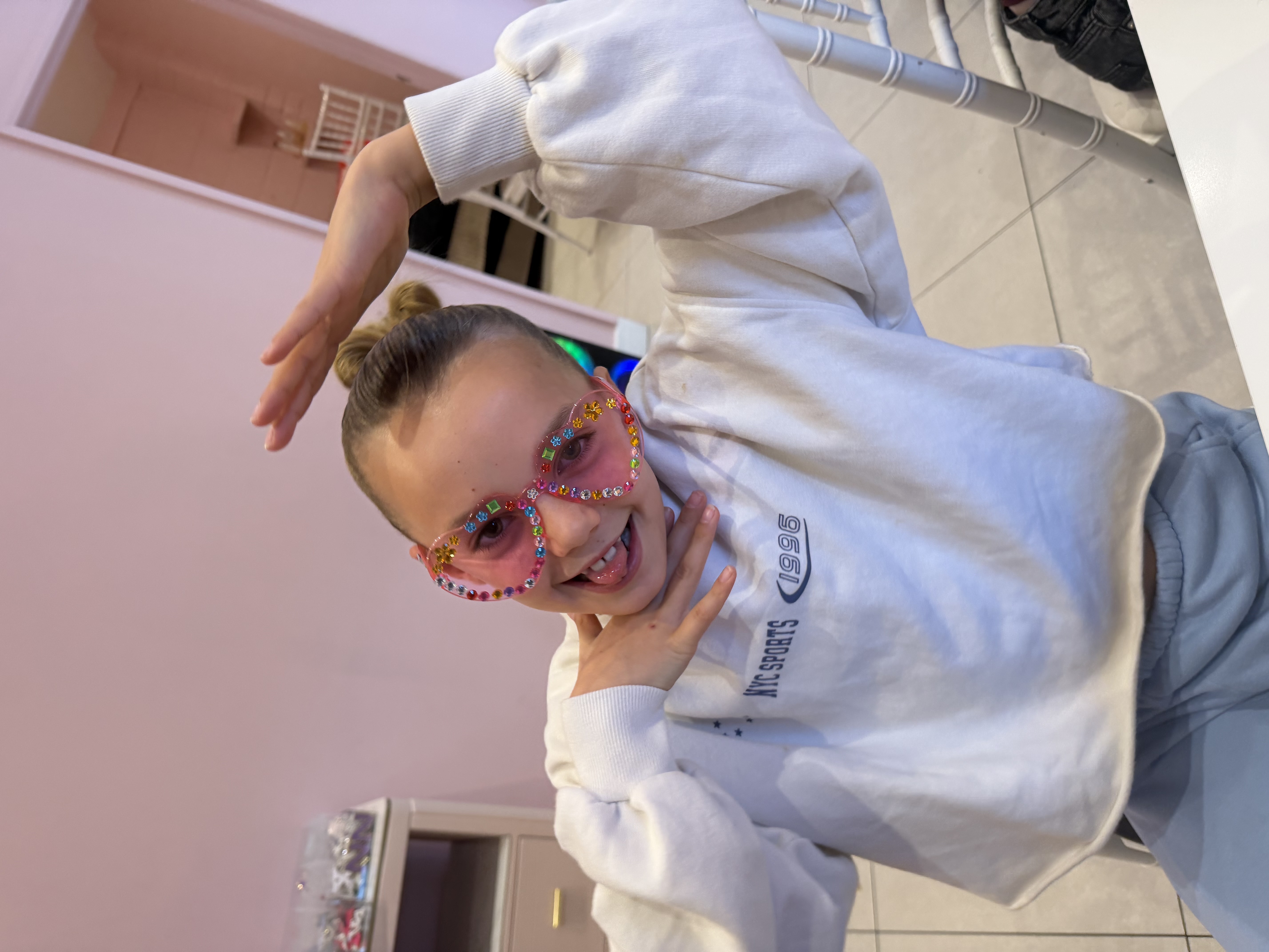 Bedazzled Heart Sunglasses