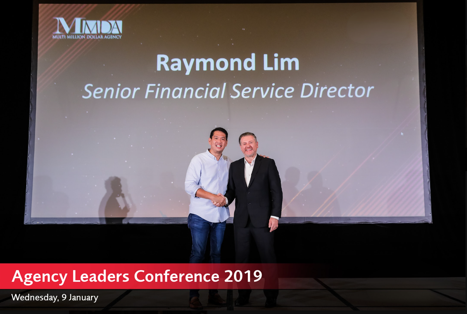 Raymond Lim speaking at the Agency Leaders Conference 2019
