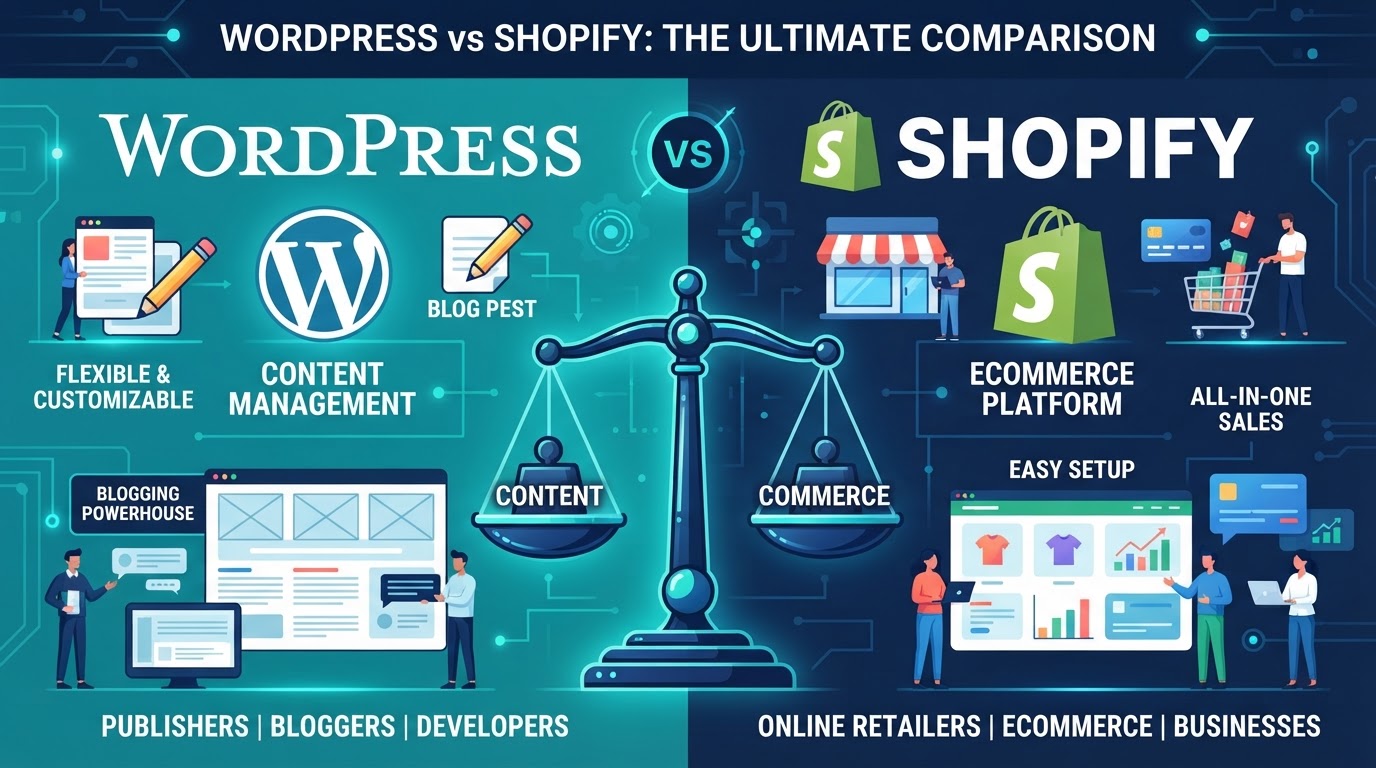WordPress vs Shopify for Australian Small Businesses: How to Choose the Right Platform