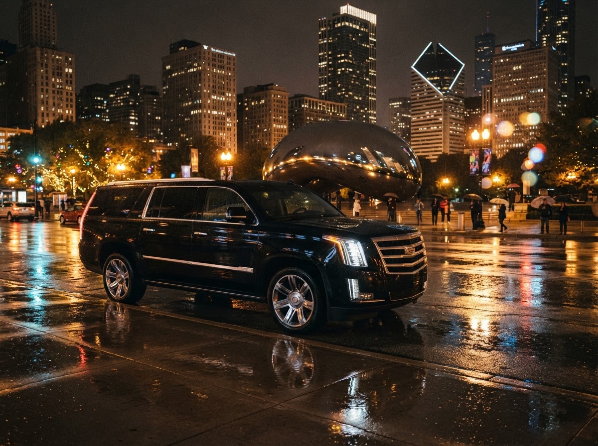 Cadillac Escalade ESV (Jet Black)
