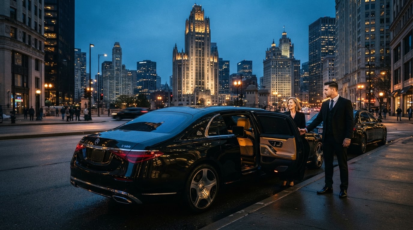 Millennium Chicago Limousine Mercedes-Benz S-Class in Chicago
