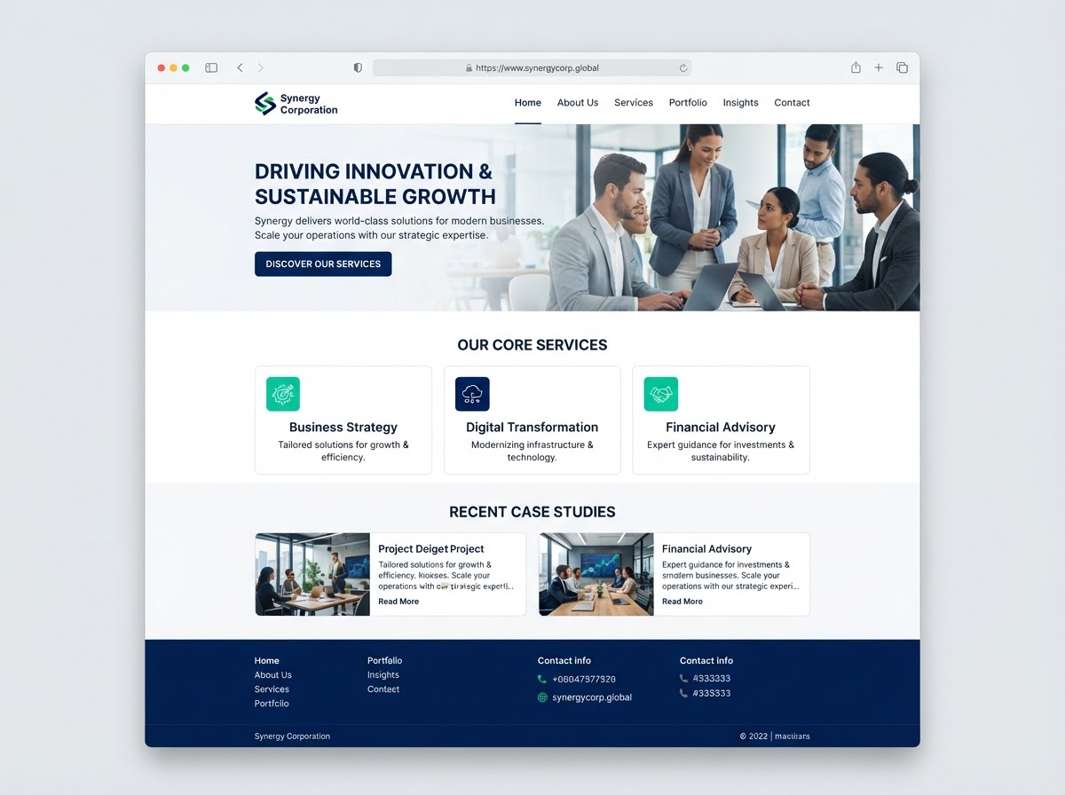Corporate Presence