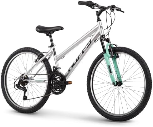 Huffy Stone Mountain Bike 24" (Metallic Nickel)