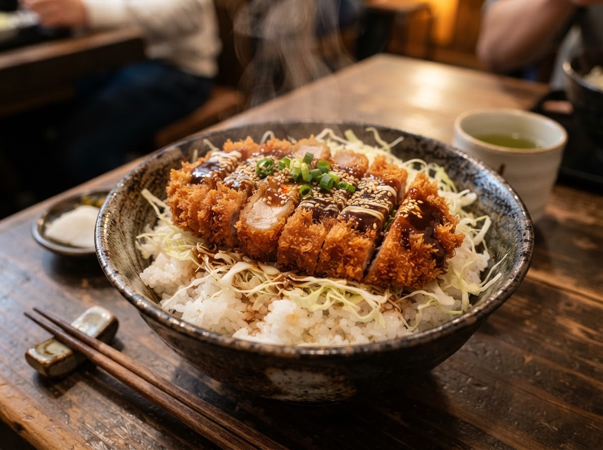 Chicken Katsu Rice Bowl & Sauce