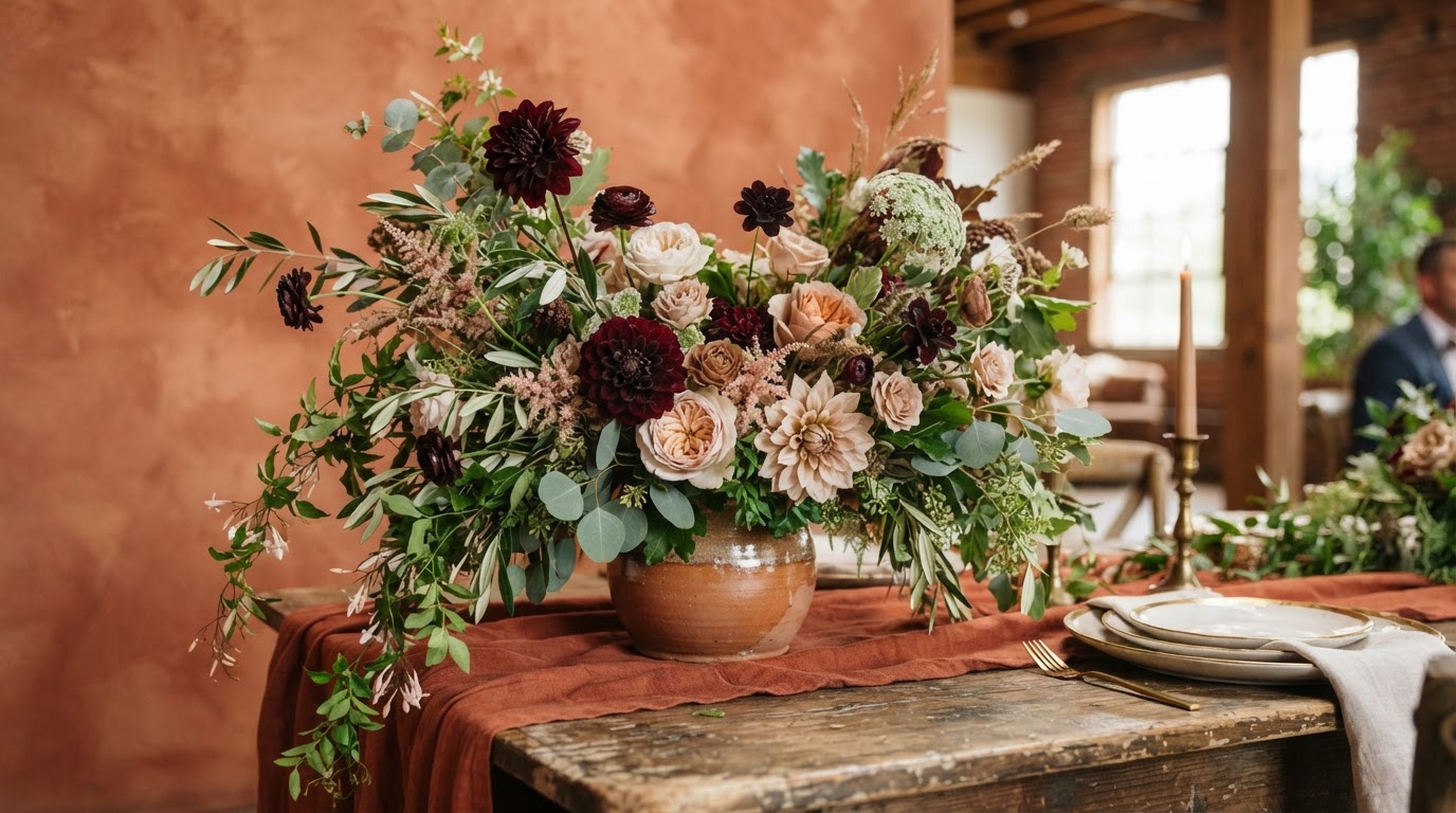 Napa Valley Arch Floral Design