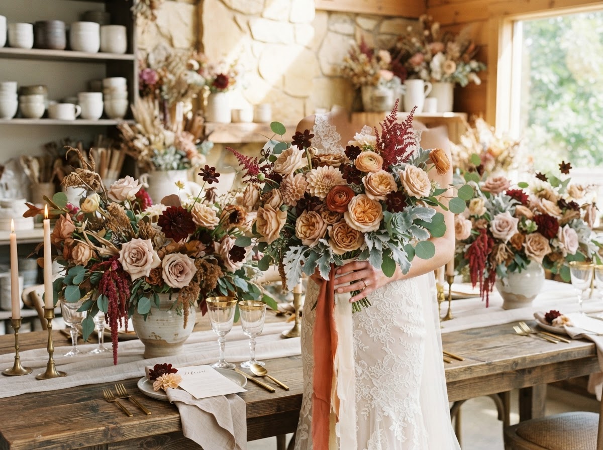 Oakland Estate Wedding Arrangement