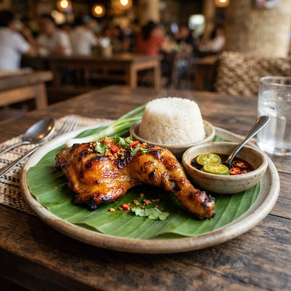 Chicken Quarter and Rice Combo