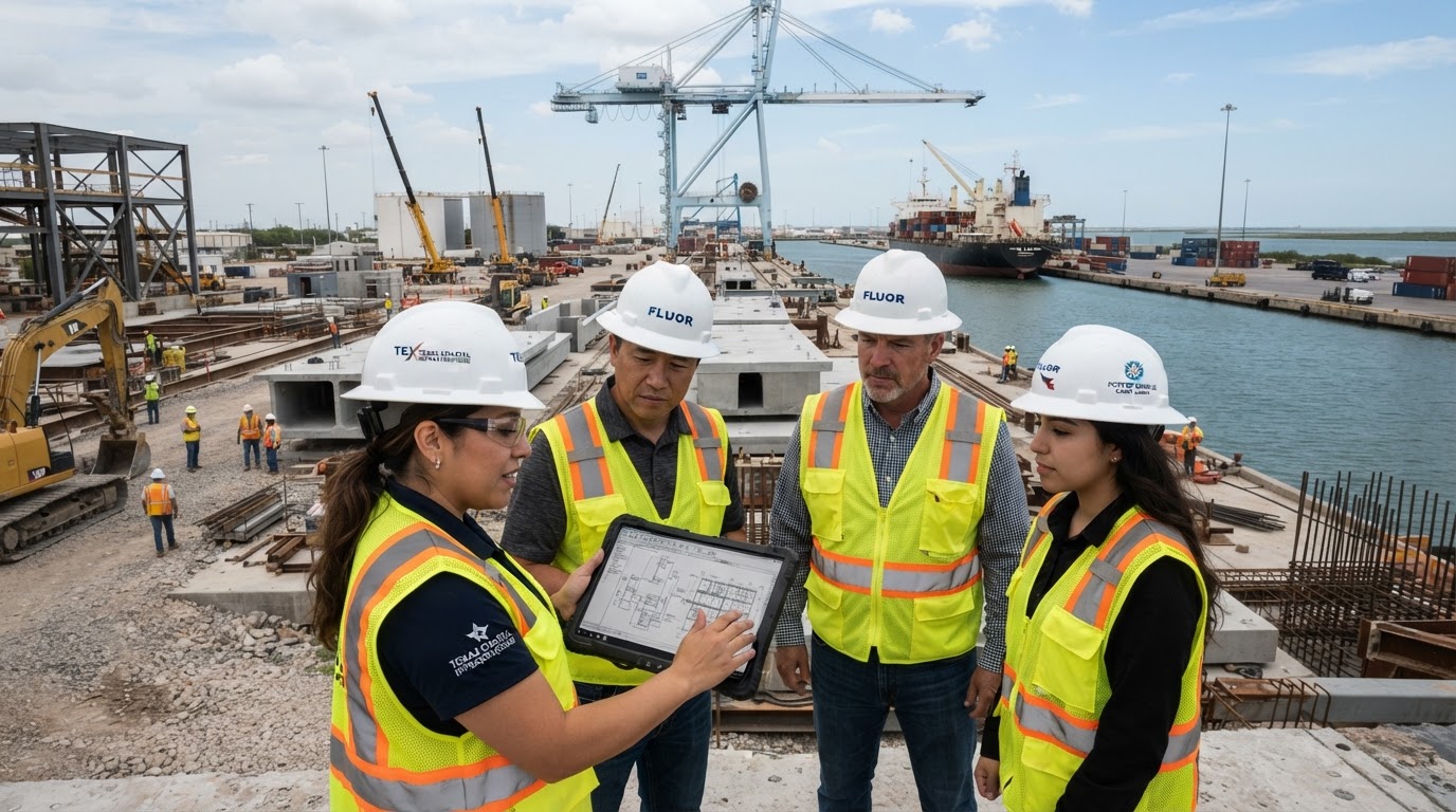 Greater Galveston–Gulf Coast Region industrial and port development