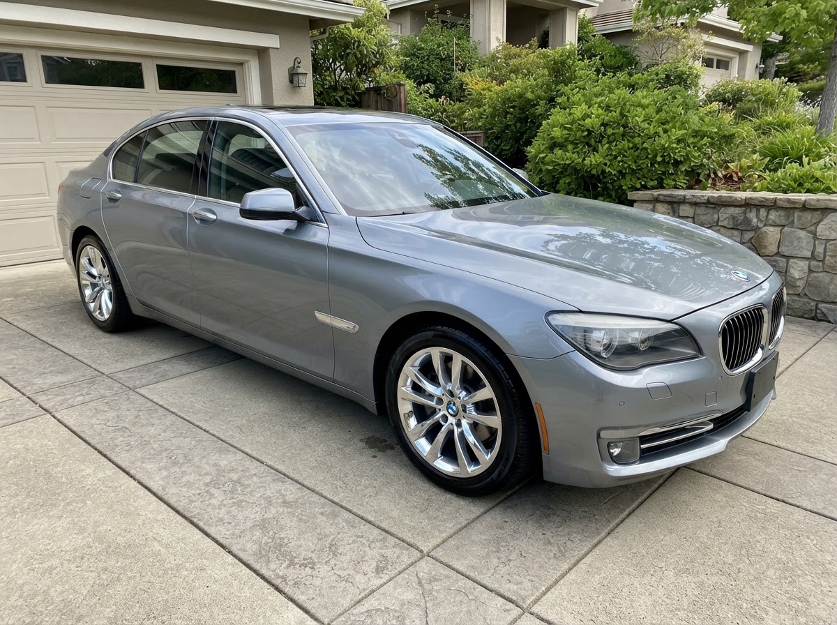 A freshly detailed vehicle