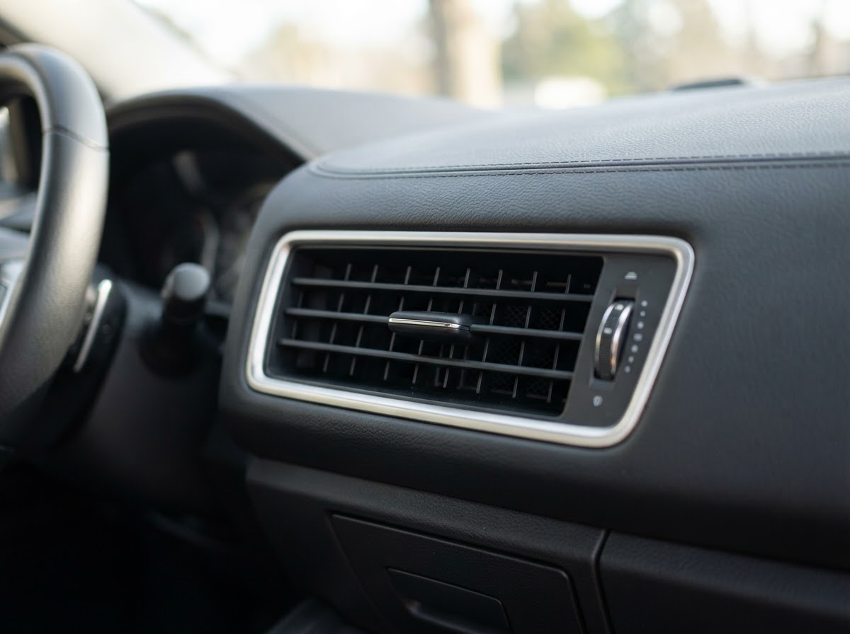 Detailed and dust-free car air vent
