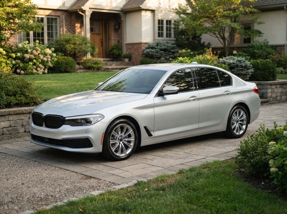 Exterior Detail — freshly detailed vehicle