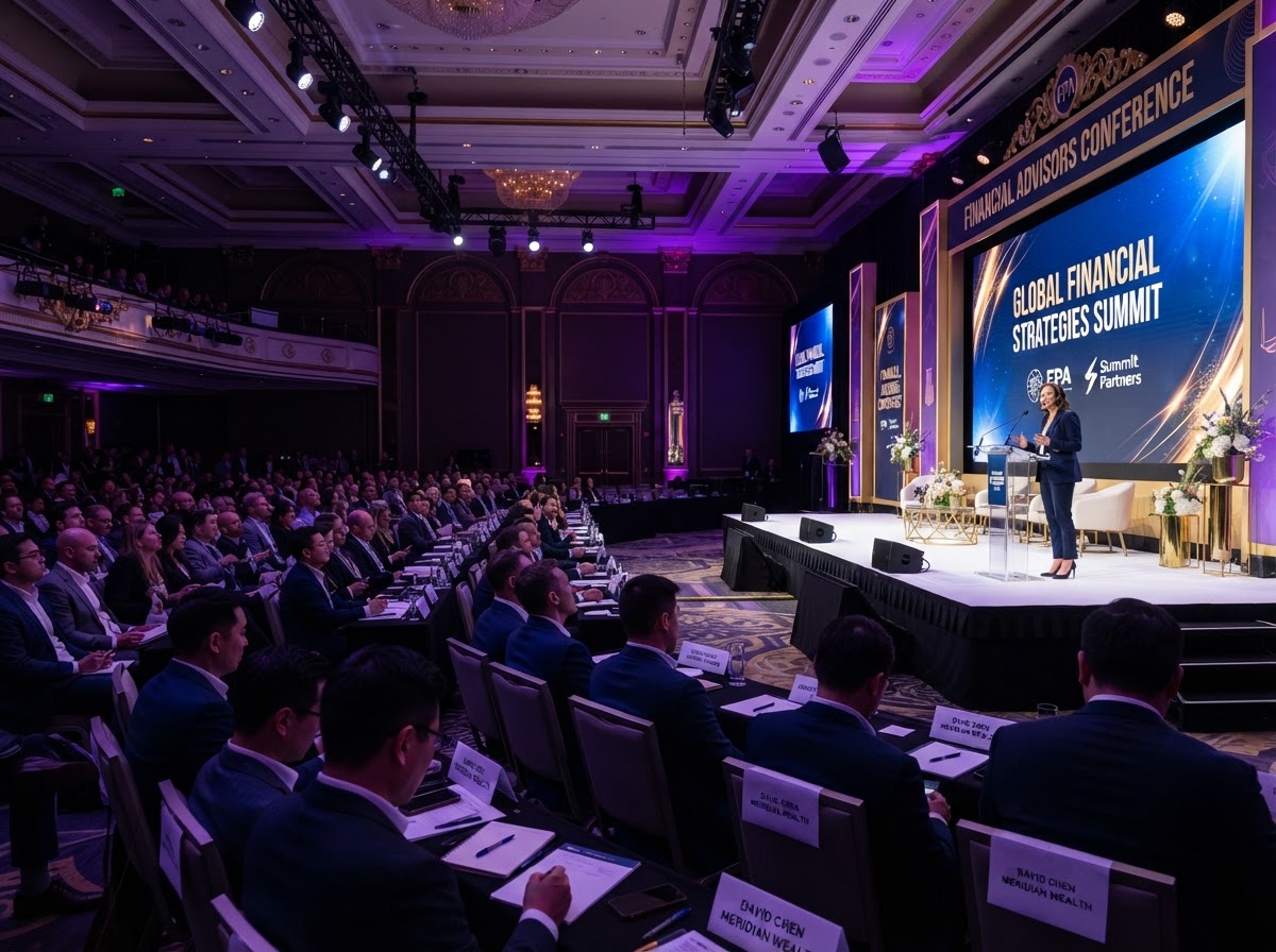 Advisors learning at a professional conference session
