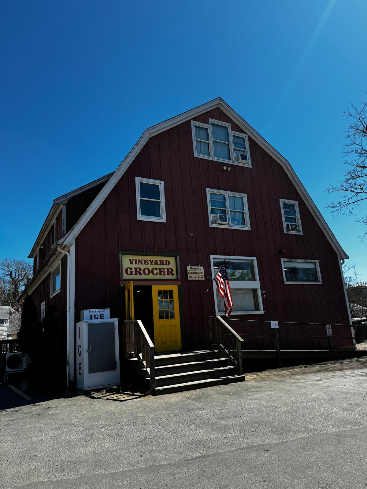 Vineyard Grocer storefront on Martha's Vineyard