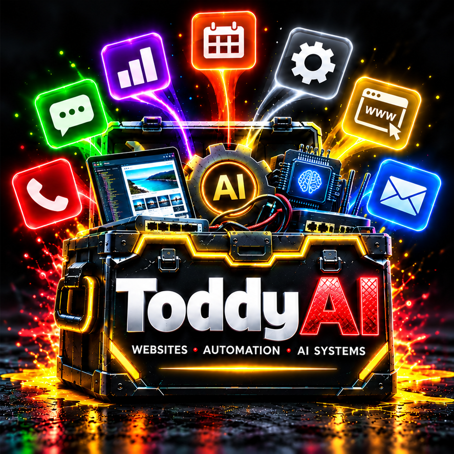 Toddy AI Official Toolbox — Websites, Automation & AI Systems