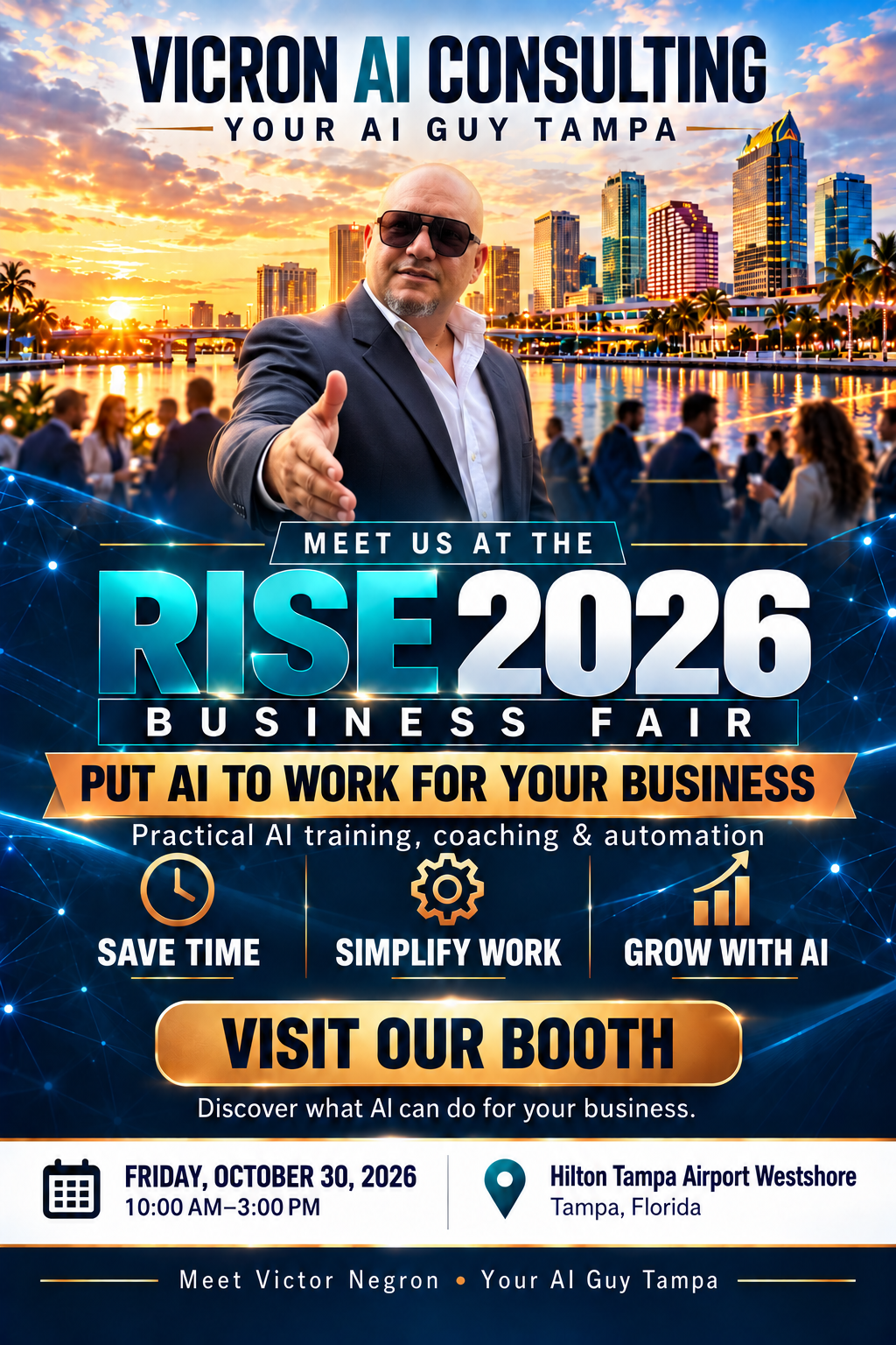 Victor Negron - Vicron AI Consulting Vendor at RISE 2026